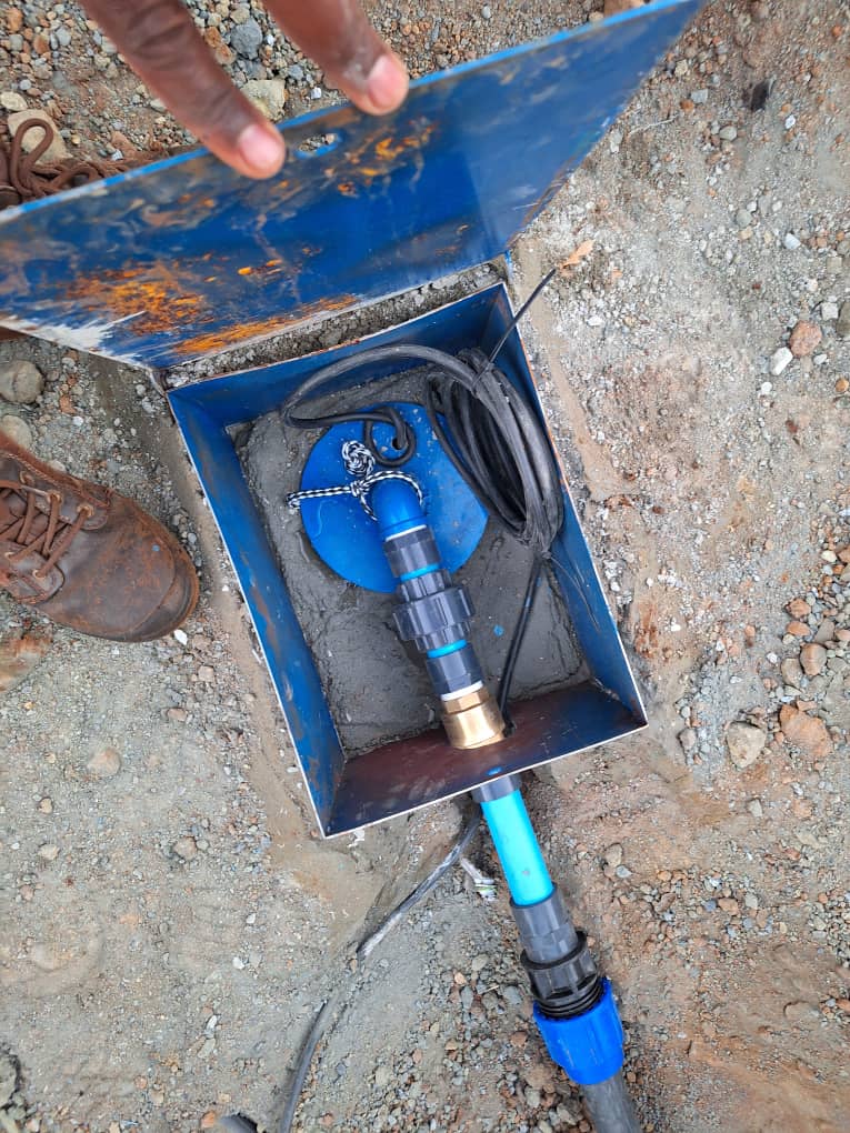 Pump installation by G-Tech Engineering